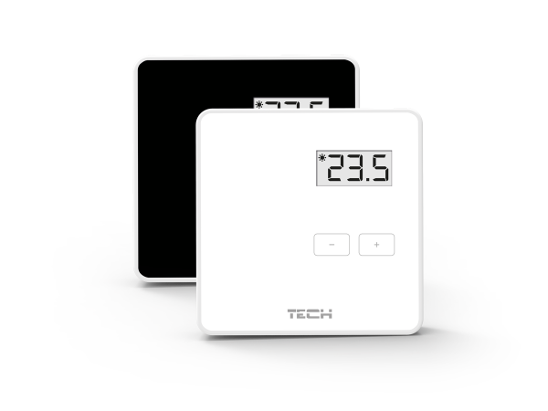 TECH / R-8b Безпровідний кімнатний двухпозиційний регулятор білий