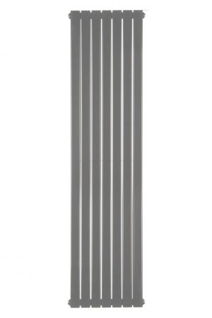 Вертикальний радіатор Blende 1 H-1400 мм, L-394 мм Betatherm (графітовий сірий)