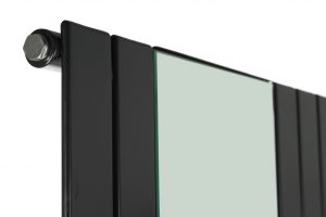 Дизайнерський радіатор Betatherm Mirror 1 – 1800*759 мм Чорний