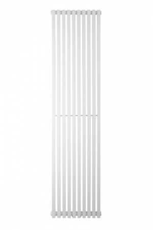 Вертикальний радіатор Betatherm Quantum 1 1800*405, Білий (бокове підкл.)