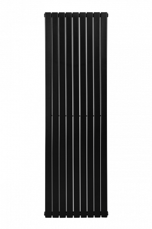 Вертикальний радіатор Blende 2 H-1800 мм, L-504 мм Betatherm Чорний