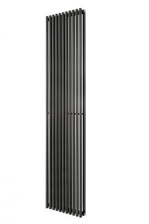 Вертикальний радіатор Praktikum 2, H-1800 мм, L-425 мм Betatherm Чорний