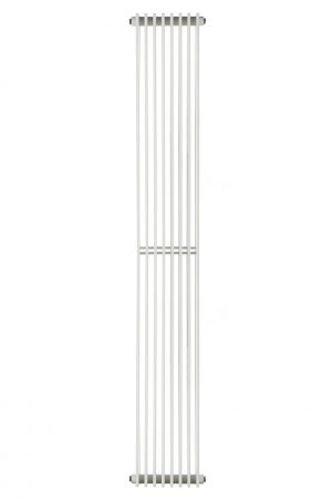Вертикальний радіатор Betatherm Metrum 2 H-1800 мм, L-255 мм Білий