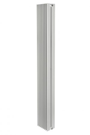 Вертикальний радіатор Betatherm Metrum 2 H-1800 мм, L-255 мм Білий