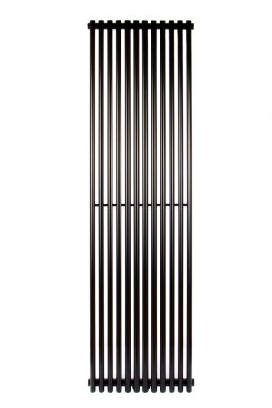 Вертикальний радіатор Betatherm Praktikum 2, H-2000 мм, L-539 мм Чорний