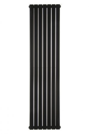Вертикальний радіатор Blende 1 H-1400 мм, L-394 мм Betatherm Чорний