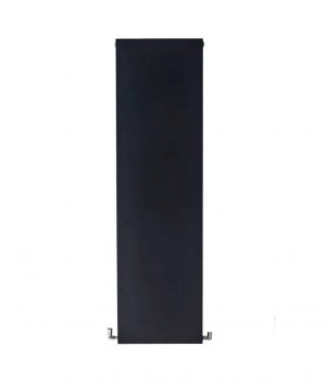 Verona 1800x450 мм 1397 Вт плоский чорний вертикальний радіатор
