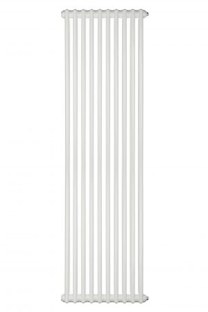 Вертикальний радіатор Zehnder Charleston 2 180*46 см Білий  10 секцій